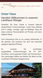 Mobile Screenshot of landhaus-wanger.de
